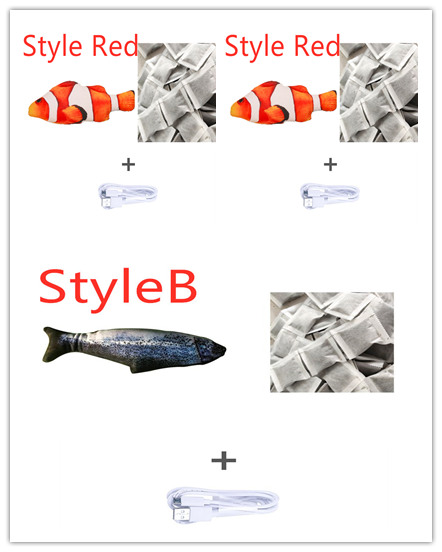 Cross-border TikTok Same Style Pet Toy Electric Simulation Fish Jumping Fish Plush Toy,Toy Electric Simulation Fish,Plush Toy