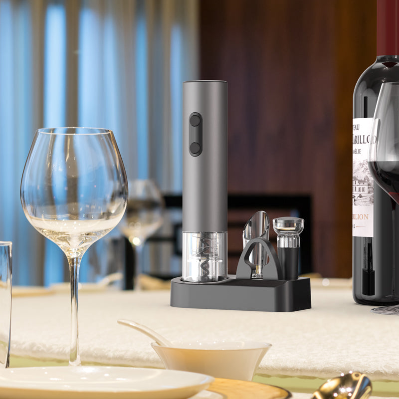 Electric Wine Opener-Effortless Wine Opening – Just One Press Away!