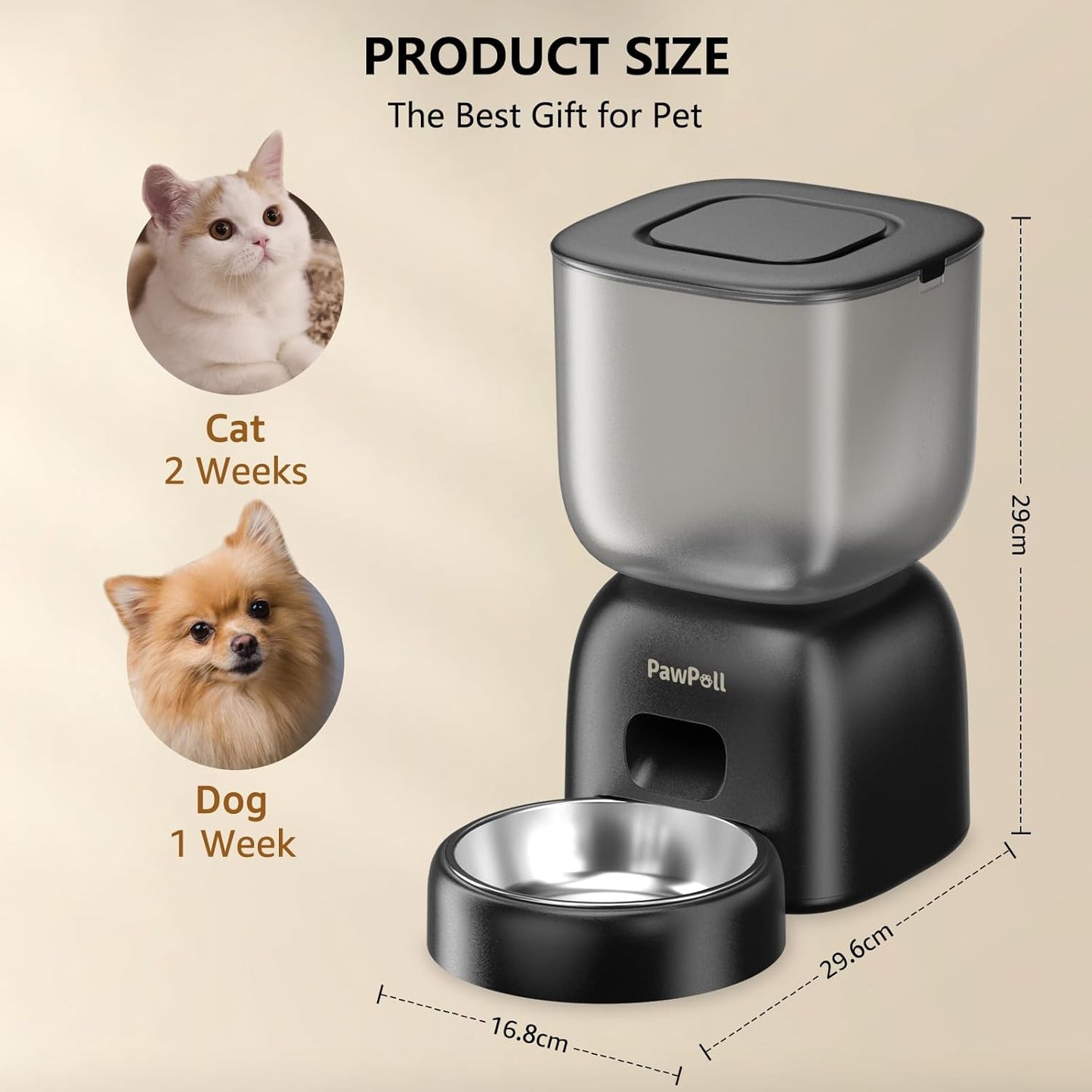 Next-Gen Smart Cat Feeding System – Dual Power Backup, Portion Control & Personalized Voice