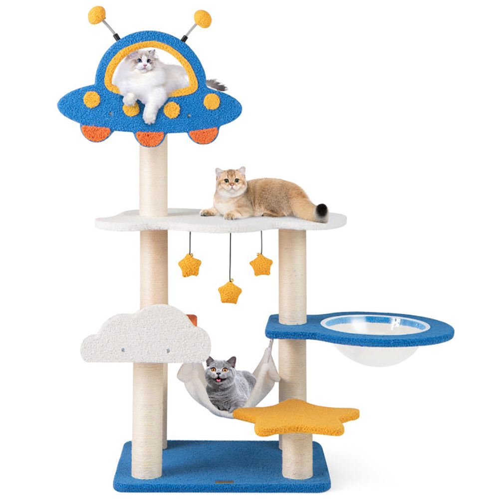 Cat Tree,Sisal Scratching Posts,7-layer cat tree