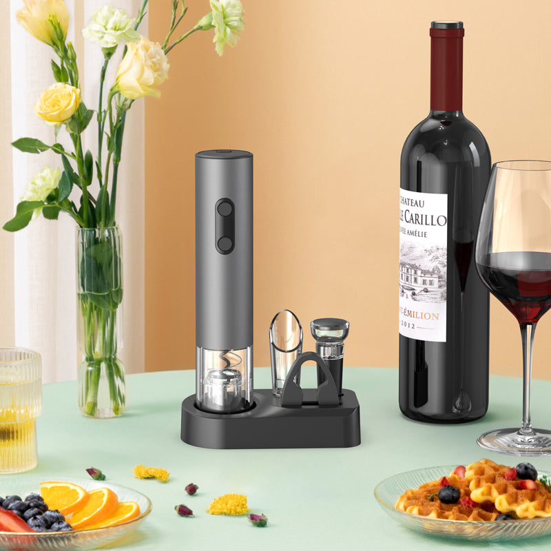 Electric Wine Opener-Effortless Wine Opening – Just One Press Away!