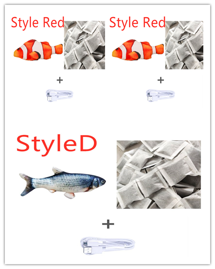 Cross-border TikTok Same Style Pet Toy Electric Simulation Fish Jumping Fish Plush Toy,Toy Electric Simulation Fish,Plush Toy