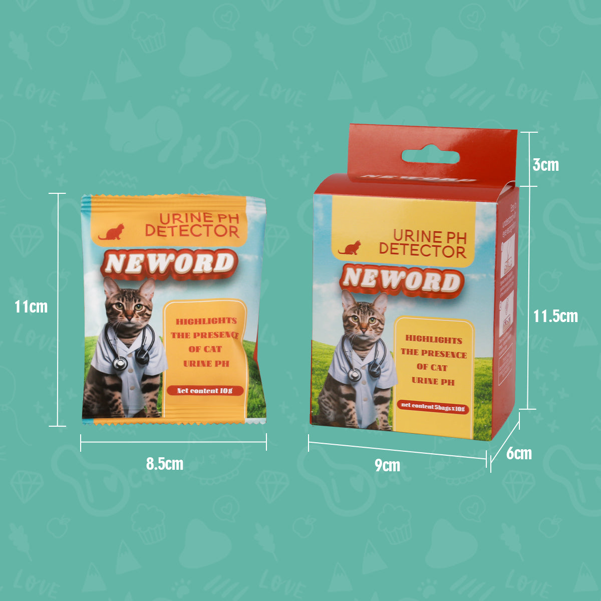 🟡 Product Title: Smart Color-Changing Cat Litter – Monitors Your Cat’s Health at Every Step