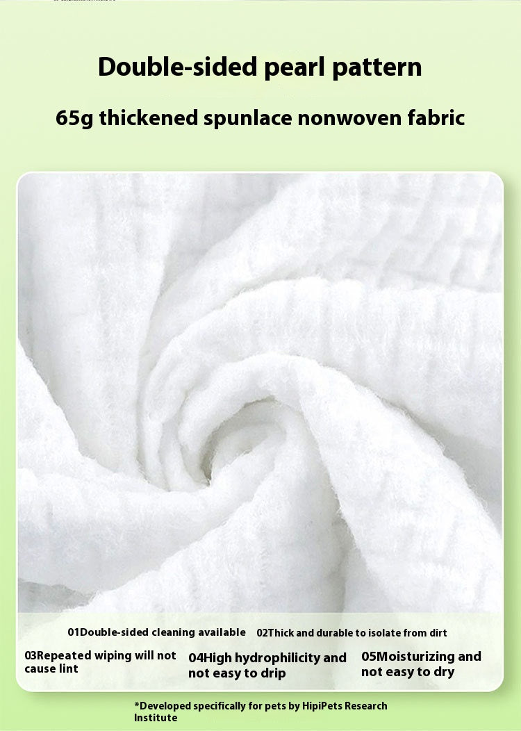 Pet No-Wash Cleaning Gloves Dog Bath Deodorizing Cat Puppy Kitten Dry Cleaning Cleaning Wipes Supplies6Piece,Pet,Bath