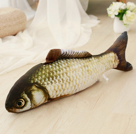 Cross-border TikTok Same Style Pet Toy Electric Simulation Fish Jumping Fish Plush Toy,Toy Electric Simulation Fish,Plush Toy