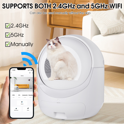 Automatic litter box,Smart automatic litter box,Automatic scooping and deodorizing litter box