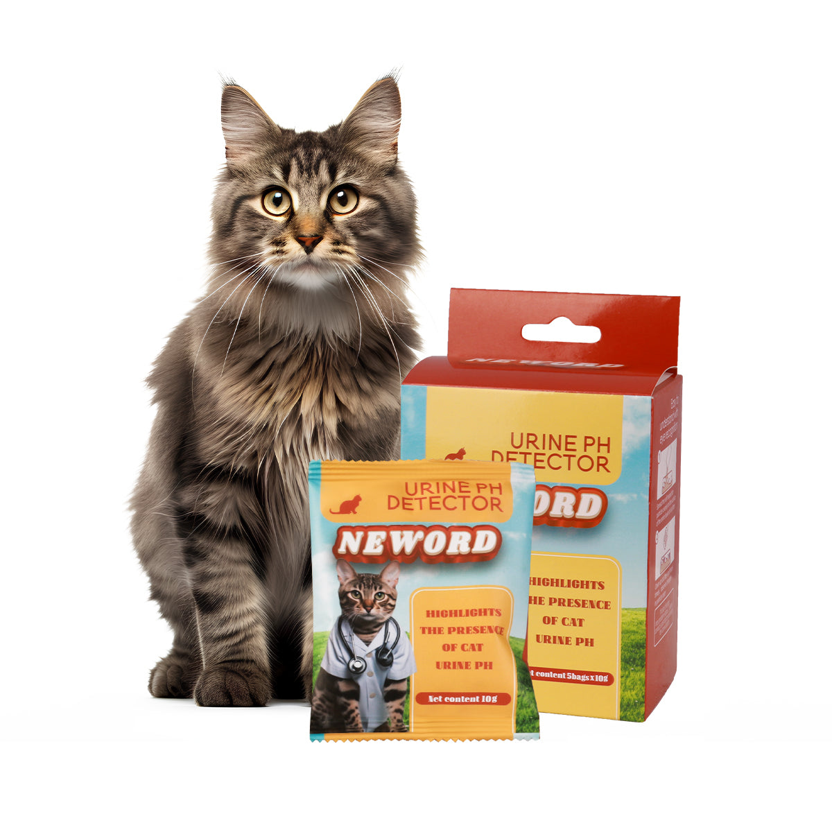 🟡 Product Title: Smart Color-Changing Cat Litter – Monitors Your Cat’s Health at Every Step