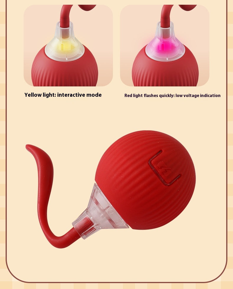 Cross-Border Hot-Selling Electric Cat Toy Automatic Teasing Cat Ball Self-Entertainment Bouncing Ball Smart Pet Toy Supplies,Cross-border Hot-selling Electric Cat Toy,Automatic Cat Teaser Ball Self-Entertainment