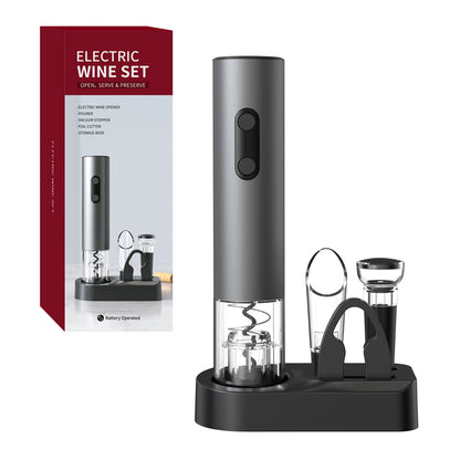 Electric Wine Opener-Effortless Wine Opening – Just One Press Away!