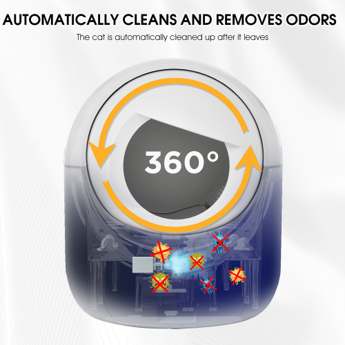 Automatic litter box,Smart automatic litter box,Automatic scooping and deodorizing litter box