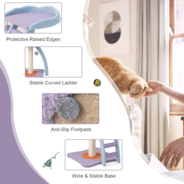 2-layer,cat tree,cat climbing frame