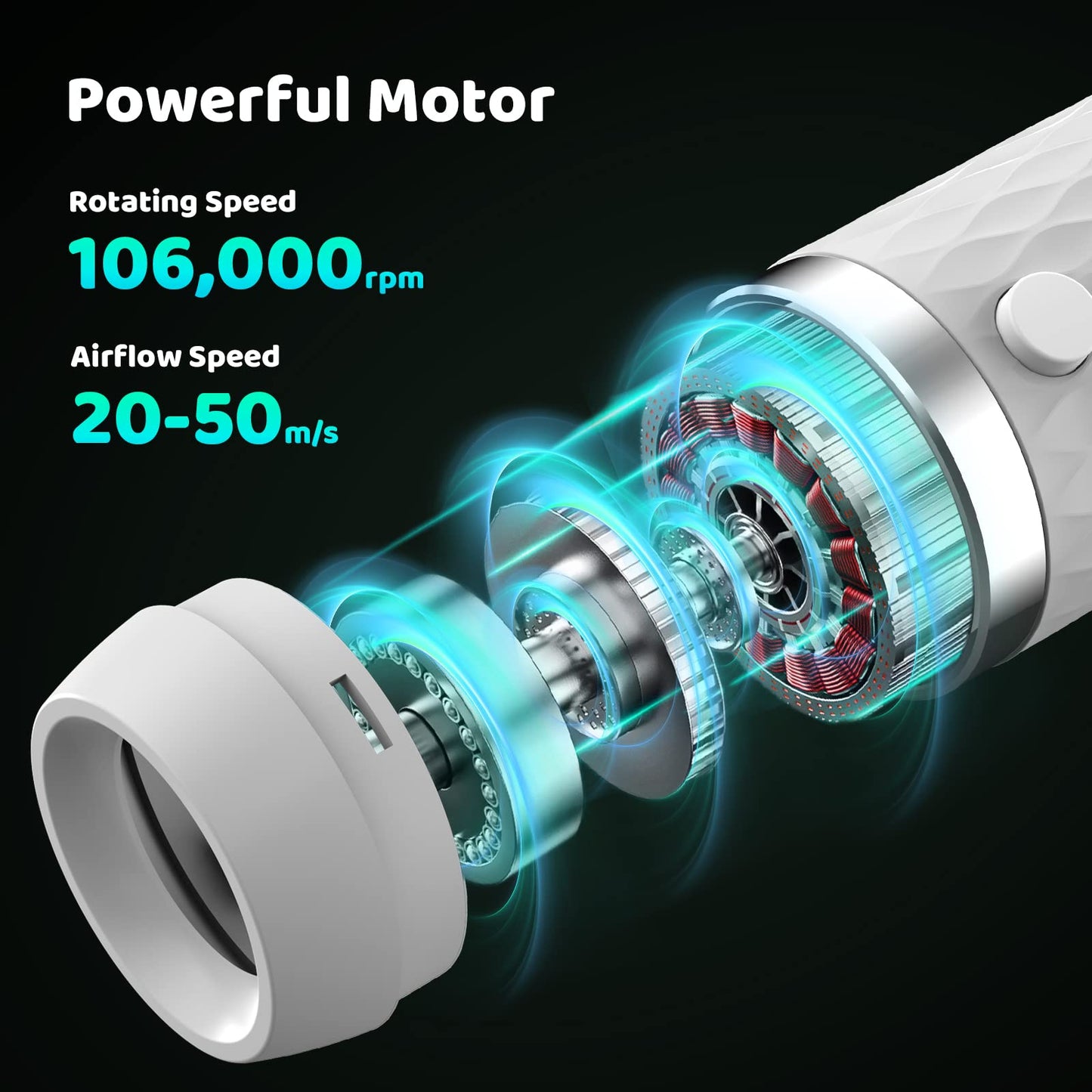 Brushless Motor,Handheld,Water Blower