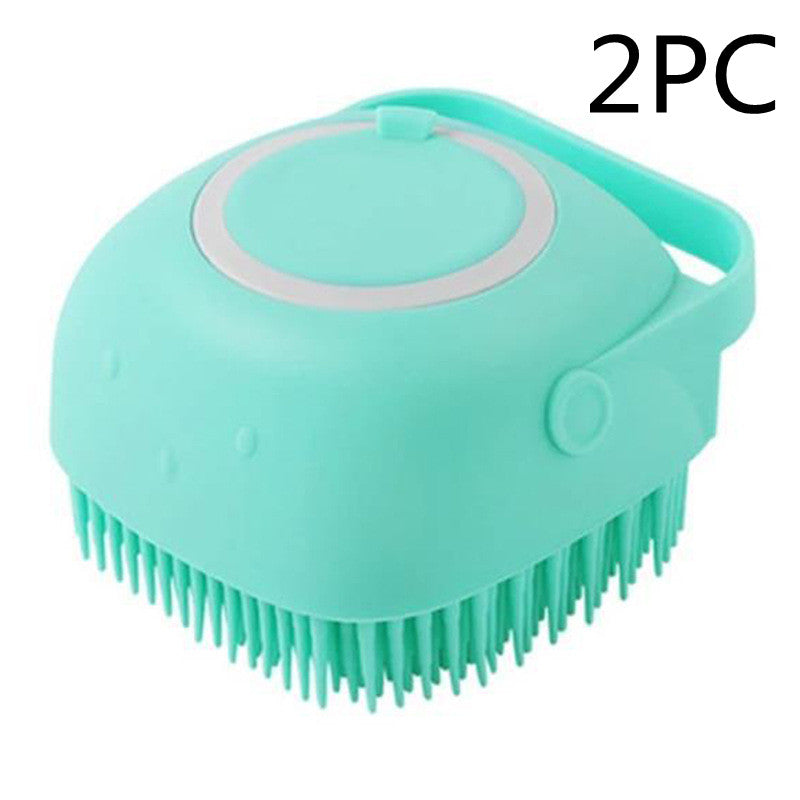Pet shower brush Silicone Bath Brush for Dogs and Cats Multifunctional Beauty Brush Massage Shedding Dog Brush,Pet shower brush Dogs and Cats,Massage Shedding Dog Brush