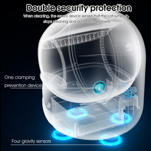 Automatic litter box,Smart automatic litter box,Automatic scooping and deodorizing litter box