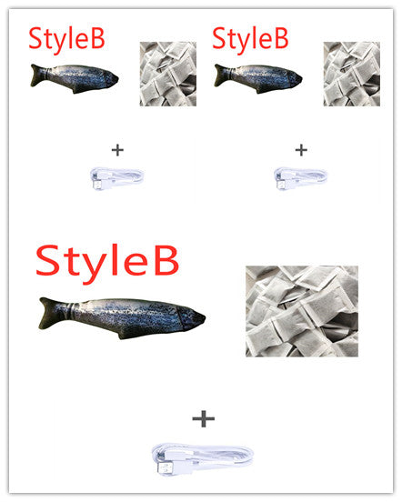 Cross-border TikTok Same Style Pet Toy Electric Simulation Fish Jumping Fish Plush Toy,Toy Electric Simulation Fish,Plush Toy