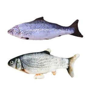 Cross-border TikTok Same Style Pet Toy Electric Simulation Fish Jumping Fish Plush Toy,Toy Electric Simulation Fish,Plush Toy