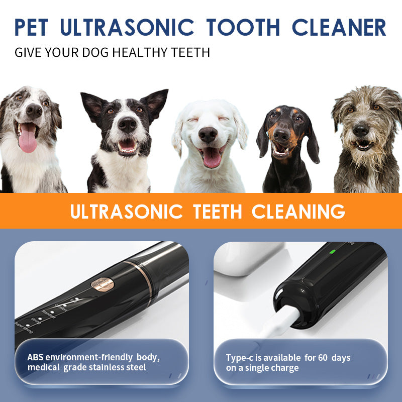 Ultrasonic ,pet teeth , cleaning device