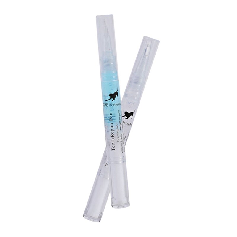 Dogs and Cats Toothbrush Pen,Pet Teeth Whitening Pen,Dog Cat Tartar Dental Calculus Cleaning Tool