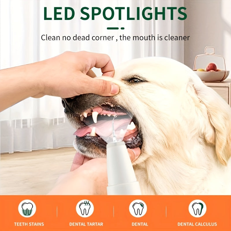 Ultrasonic ,pet teeth , cleaning device