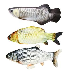 Cross-border TikTok Same Style Pet Toy Electric Simulation Fish Jumping Fish Plush Toy,Toy Electric Simulation Fish,Plush Toy